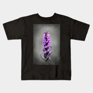 Northern Marsh Orchid Kids T-Shirt